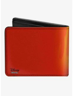 Brand new 🔔 Disney Hercules Hades Fiery Face Close Up Bifold Wallet ⌛ -Bags & Purses Shop Online 20215052 av1