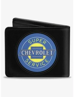 Cheapest ✔️ Chevrolet Super Service Logo Bifold Wallet 🧨 -Bags & Purses Shop Online 20215056 av1