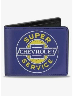 Promo 🛒 Chevrolet Super Service Logo Bifold Wallet 👍
