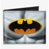 Deals ⌛ DC Comics Justice Leaue Supreme Team Batman Chest Canvas Bifold Wallet 🎉