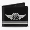Top 10 ✔️ Dodge Garage Emblem Stripe Light Bifold Wallet 🤩 -Bags & Purses Shop Online 20215106 hi