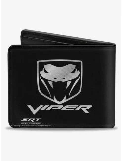 Buy 🎁 Dodge Viper Logo Bifold Wallet 🧨 -Bags & Purses Shop Online 20215120 av1