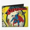 Best Sale 🎉 DC Comics Classic Superman 1 Flying Cover Pose Canvas Bifold Wallet 🛒 -Bags & Purses Shop Online 20215180 hi