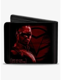 Buy 🎉 Marvel The Falcon and The Winter Soldier Who Will Wield The Shield Bifold Wallet 🌟 -Bags & Purses Shop Online 20215198 av1