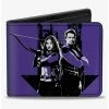 Outlet 🎉 Marvel Studios Hawkeye and Kate Bishop Pose Logo Bifold Wallet 🎁