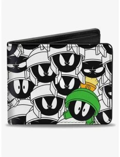 Best deal 🔥 Looney Tunes Marvin The Martian Expressions Bifold Wallet 🌟