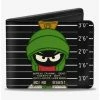 Best deal 💯 Looney Tunes Marvin The Martian Rockland Co Mug Shot Bifold Wallet 💯