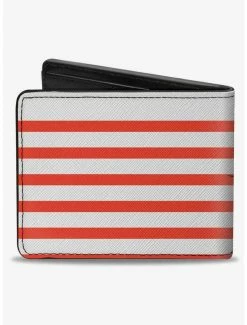 Outlet 🤩 Disney Mickey Mouse Upside Down Pose Stripe Bifold Wallet 😉 -Bags & Purses Shop Online 20215294 av1