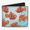 Best reviews of 😍 Disney Pixar Finding Nemo Swimming Bubbles Collage Bifold Wallet 🤩 -Bags & Purses Shop Online 20215302 hi