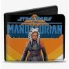 Best deal 🧨 Star Wars The Mandalorian Ahsoka Tano Diamond Pose Bifold Wallet 👍 -Bags & Purses Shop Online 20215338 hi