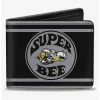 New 😀 Super Bee Logo Stripes Bifold Wallet 🌟 -Bags & Purses Shop Online 20215360 hi