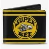 Top 10 😉 Super Bee Logo Stripes Bifold Wallet 😀