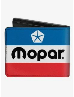 Brand new 🎉 Mopar Chrysler Logo Bifold Wallet ✨ -Bags & Purses Shop Online 20215376 av1