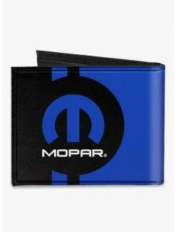 Cheapest 🌟 Mopar Logo Stripe2 Canvas Bifold Wallet 🤩 -Bags & Purses Shop Online 20215382 av1