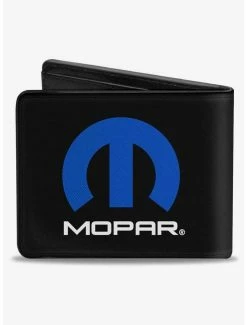 Flash Sale 🤩 Mopar Logo Bifold Wallet 😀 -Bags & Purses Shop Online 20215384 av1