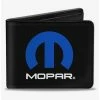 Flash Sale 🤩 Mopar Logo Bifold Wallet 😀 -Bags & Purses Shop Online 20215384 hi