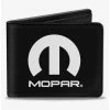 Discount 🎉 Mopar Logo Bifold Wallet 😉