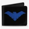 Outlet 😀 DC Comics Nightwing Logo Bifold Wallet 🎉 -Bags & Purses Shop Online 20215398 hi