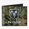 Outlet 🧨 Ram Logo Mossy Oak Break Up Infinity Canvas Bifold Wallet 👍 -Bags & Purses Shop Online 20215412 hi