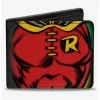 Best Pirce 🎁 DC Comics Robin Chest Logo Bifold Wallet 🔔