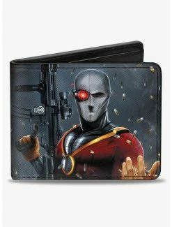 Best reviews of 🥰 DC Comics Secret Six Issue 15 Deadshot Cover Pose Bullets ScatteBifold Wallet 😍