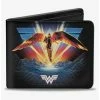 Brand new 😉 DC Comics Wonder 👩 Woman 1984 Golden Armor Pose Logo Topography Bifold Wallet 😍 -Bags & Purses Shop Online 20215544 hi