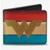 Discount 🧨 DC Comics Wonder 👩 Woman 2017 Icon Stripe Bifold Wallet 💯 -Bags & Purses Shop Online 20215550 hi