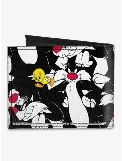 Cheap ✔️ Looney Tunes Sylvester and Tweety Poses Scattered Canvas Bifold Wallet ⌛ 6 Cheap ✔️ Looney Tunes Sylvester and Tweety Poses Scattered Canvas Bifold Wallet ⌛ -Bags & Purses Shop Online 20215576 av1