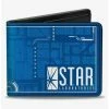 Flash Sale 🔔 DC Comics The Flash Star Laboratories Circuitry Bifold Wallet 💯