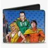 Cheapest 🌟 The Big Bang Theory Superhero Characters Bifold Wallet 🎉 2 Cheapest 🌟 The Big Bang Theory Superhero Characters Bifold Wallet 🎉 -Bags & Purses Shop Online 20215606 hi