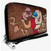 Best reviews of ⌛ The Ren And Stimpy Show Booty Bump Pose Brick Wall Zip Around Wallet 😉 -Bags & Purses Shop Online 20334567 hi