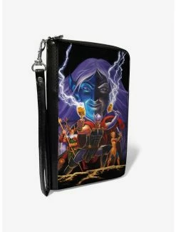 Wholesale 👏 Marvel Thor The War Of The Realms Issue 4 Variant Zip Around Wallet 😉