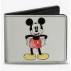 Wholesale 🤩 Disney Mickey Mouse Standing Pose And Script Bifold Wallet 🔔 -Bags & Purses Shop Online 20334713 hi