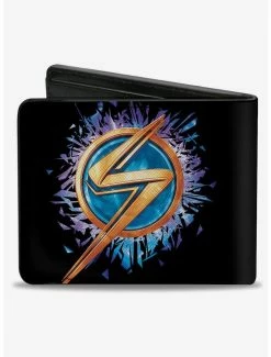 New 🔔 Marvel Avengers Ms Marvel Logo Bifold Wallet 🎁 -Bags & Purses Shop Online 20334751 av1