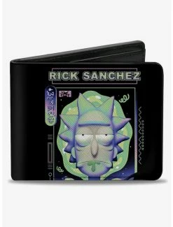 Best deal 🌟 Rick And Morty Rick Sanchez Drooling Face Bifold Wallet 💯
