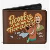 Promo 🛒 Scooby-Doo! Scooby Doo And Shaggy Scooby Ate My Homework Pose Brown Bifold Wallet 🥰 -Bags & Purses Shop Online 20334801 hi